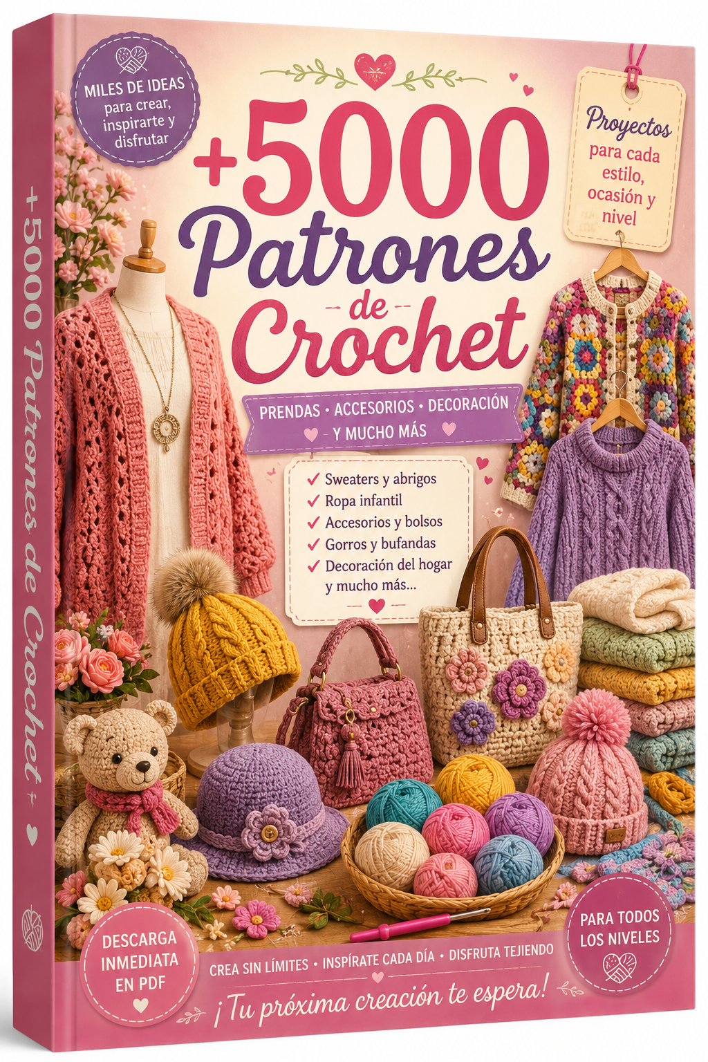 +5000 Patrones de crochet